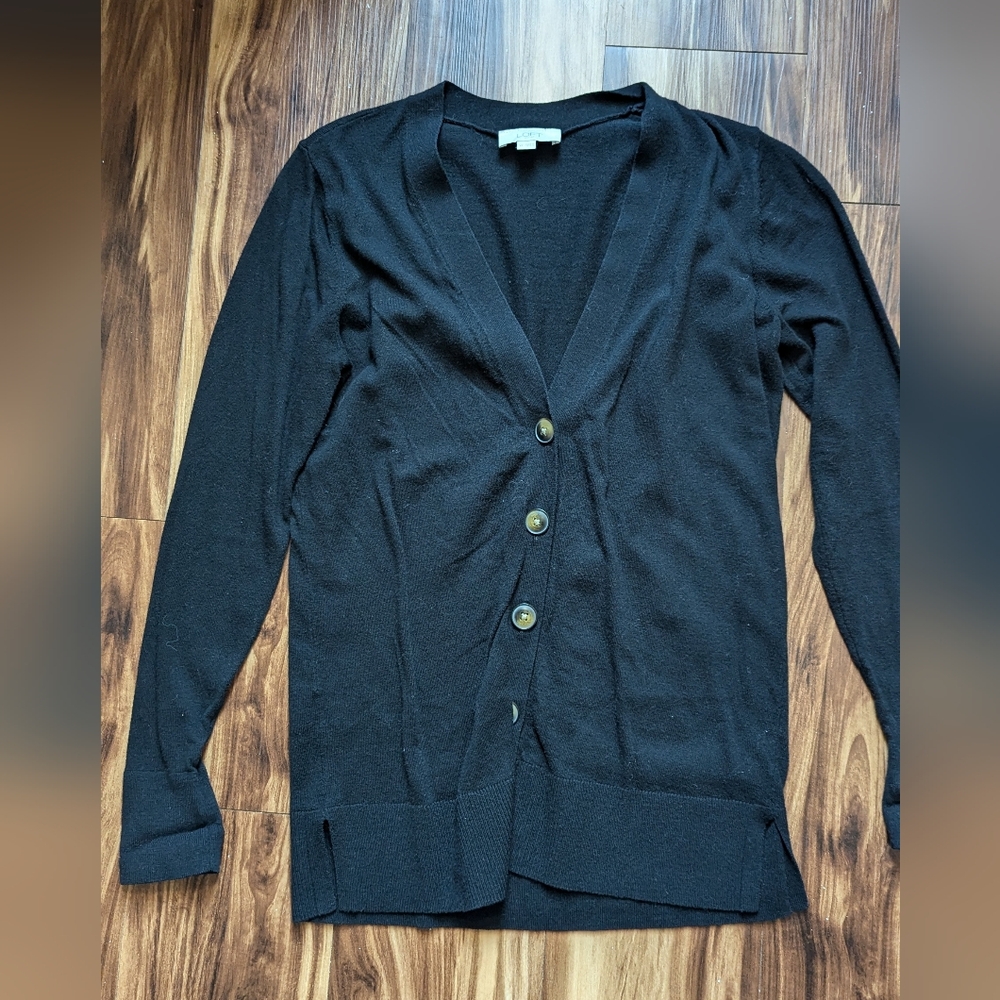Loft Black Cardigan
